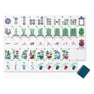 Nuevo Juego de Mahjong de Lujo de Acrílico con Diseño de Leopardo, 160 Fichas Metálicas Talladas Exquisitamente, Estuche de 4 Capas, Estilo Americano, Juego de <span class=keywords><strong>Casino</strong></span> y Póker - Product Image 1