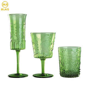 Passe au lave-vaisselle ambre vert gris rose mode <span class=keywords><strong>verre</strong></span> à champagne <span class=keywords><strong>gravé</strong></span> <span class=keywords><strong>verre</strong></span> à eau vintage gobelet <span class=keywords><strong>verre</strong></span> à <span class=keywords><strong>vin</strong></span> bleu - Product Image 3