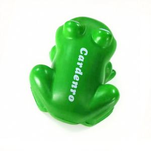 PU Frog Shaped Stress Relievers Cute Customized Logo Pu Antistress <b>Ball</b> Promotional Pu Foam Frog Shaped Stress <b>Ball</b> - Product Image 3