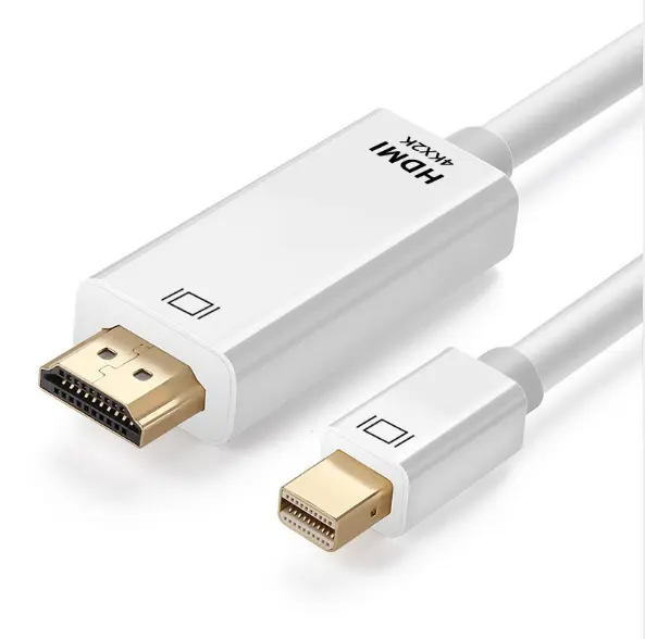 1.8m High qualität 1080p 4K Mini DP zu HDMI kabel DP 1.2 Mini DisplayPort zu HDMI konverter Adapter Cable