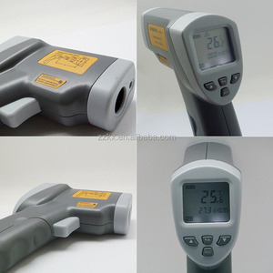 Thermomètre IR industriel de type pistolet DT8011T, jauge de température élevée, thermomètre infrarouge - Product Image 6