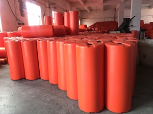 <span class=keywords><strong>PE</strong></span> hình trụ nổi phao nhựa nổi rào cản cho sông ngăn chặn - Product Image 3
