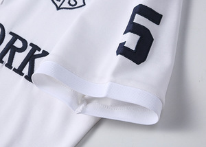 <span class=keywords><strong>Polo</strong></span> Nera a Maniche Corte da <span class=keywords><strong>Uomo</strong></span> di Nuovo Arrivo in Puro Cotone 220G con Ricamo Taglie Americane T-Shirt da Golf da <span class=keywords><strong>Uomo</strong></span> - Product Image 5