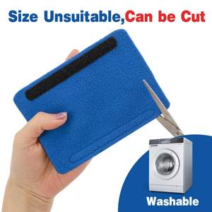 Paquete de 4 telas de forro polar cómodas y suaves para reducir la presión <span class=keywords><strong>facial</strong></span> Cubierta de correa <span class=keywords><strong>CPAP</strong></span> ajustable de 5,5 pulgadas de longitud - Product Image 6