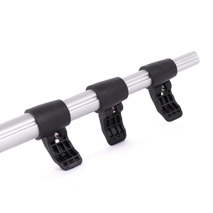 環境に優しいアルミニウム製 多目的伸縮ポール クランプロックとPVCハンドル付き - Product Image 3