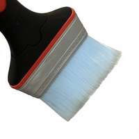 Pinceaux de peinture murale industriels brevetés, à montage sur fil, tête de brosse détachable, couleur personnalisée, options multi-tailles, poignée ergonomique