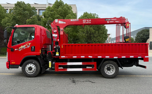 गर्म बिक्री faw vn 150 hp कार्गो ट्रक क्रेन 2 टन 3.5टन 4टन हाइड्रोलिक टेलीस्कोपिक सीधे बूम क्रेन मुक्त एकल व्यक्ति टोकरी - Product Image 6