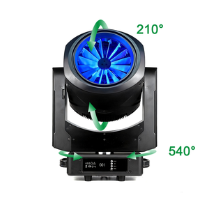 ไฟหัวขยับ Igracelite 4x60W RGBW LED พร้อมซูม บีม วอช 3-in-1 เอฟเฟคเทอร์โบแฟน สำหรับเวที ดิสโก้ ดีเจ คลับ - Product Image 3