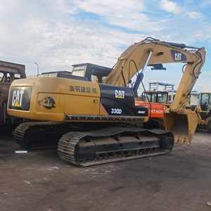 ขายตรงจากโรงงาน รถขุดไฮดรอลิกตีนตะขาบ CAT 330D สีส้มเหลือง ตัวสีเดิมจากโรงงาน ชั่วโมงการทำงานต่ำ - Product Image 1