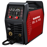 ARCCAPTAIN 205A Poste à souder MIG multiprocessus MIG205 Pro 6-en-1 à onduleur 120V/240V pour usage professionnel