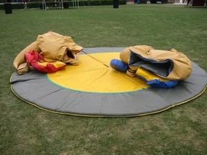 Bouncy Cowboy Vs. Divertido Jefe, Emocionante Duelo <span class=keywords><strong>de</strong></span> Trajes <span class=keywords><strong>de</strong></span> Sumo, Hilarante Desafío <span class=keywords><strong>de</strong></span> Trajes <span class=keywords><strong>de</strong></span> Sumo Inflables - Product Image 6