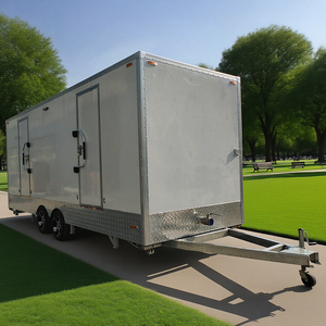 Salle de bain mobile extérieure en Chine 2025, toilettes portables, remorque de toilettes à vendre - Product Image 3