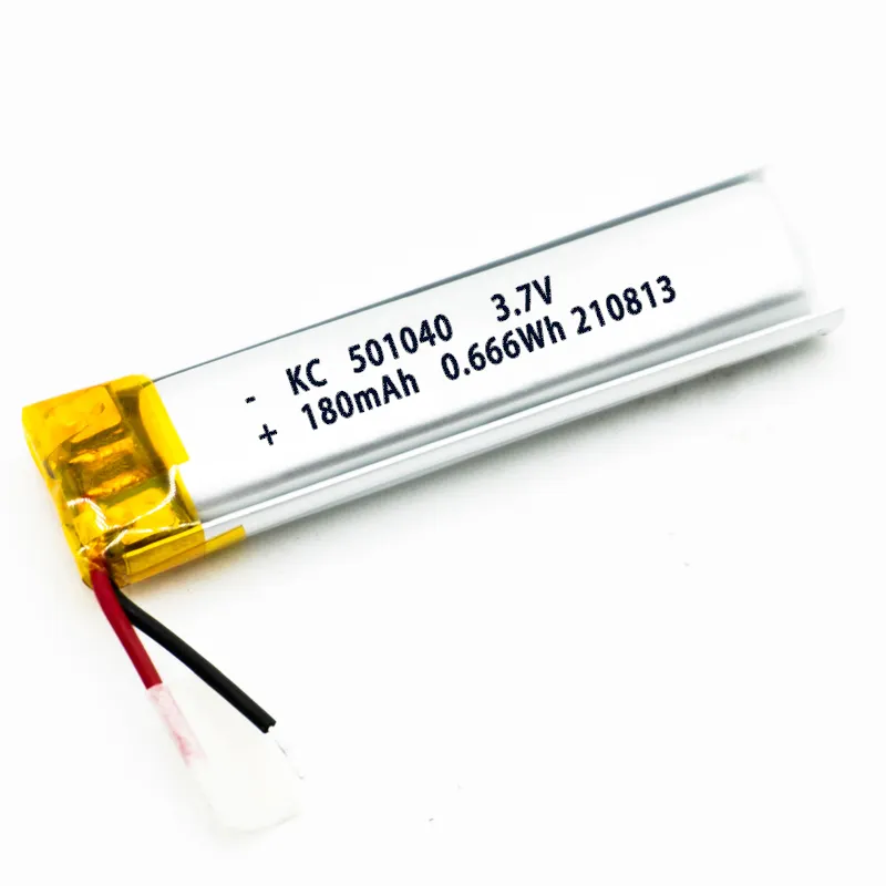 501040 3.7V 100mAh li polymer battery e-vape battery lithuim ion battery