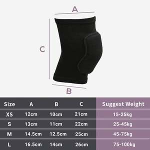 उच्च गुणवत्ता वाले घुटने के ब्रश गठिया घुटने के समर्थन से बच्चों और वयस्कों के लिए योग वॉलीबॉल घुटने पैड - Product Image 3