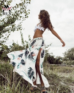 Conjunto de Bikini con estampado de fantasía para mujer, traje de baño personalizado de Color, ropa de playa - Product Image 6