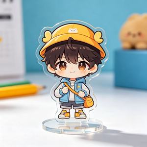 ฟิกเกอร์การ์ตูนอะคริลิคแบบกำหนดเอง แท่นอะคริลิค DIY สำหรับมังงะและเคป๊อป  ขั้นต่ำในการสั่งซื้อน้อย  โรงงานผลิต รับผลิตตามแบบ ODM ขายส่ง - Product Image 4