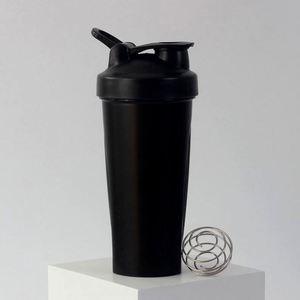 Bouteille d'eau personnalisée unisexe pour la salle de sport, le sport et les activités de plein air, en PP, 600 ml, sans BPA, avec mélangeur pour protéines - Product Image 2