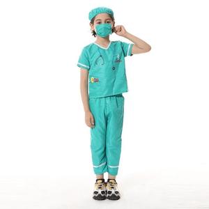 Set <span class=keywords><strong>di</strong></span> giochi <span class=keywords><strong>di</strong></span> ruolo per bambini Costume <span class=keywords><strong>di</strong></span> Halloween Cosplay pompiere medico chirurgo <span class=keywords><strong>di</strong></span> <span class=keywords><strong>polizia</strong></span> Capatin infermiere ingegnere per bambini vestire le uniformi - Product Image 3