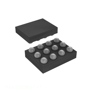 MAX20313EWC+T Distribuidor Autorizado de Componentes Electrónicos, Conjunto de Gestión de Energía (PMIC) 12 WFBGA, WLBGA - Product Image 1