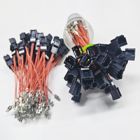 Câble de connecteur électrique automobile sur mesure, faisceau de câblage automobile, conducteurs en cuivre pur, PVC, longueur 140 mm pour Tesla