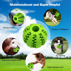 Jouet à mâcher interactif pour chien en caoutchouc naturel ultra-résistant, OEM ODM, pour le nettoyage des dents - Product Image 3