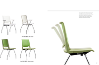 Ensemble de mobilier scolaire moderne Bosen en gros : chaises de classe en plastique PP avec tablette d'écriture et tables, bureaux pour étudiants et enfants