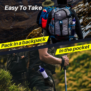 बाहरी उत्तरजीविता जल फिल्टर पानी पोर्टेबल फिल्टर स्ट्रैंड निर्माता - Product Image 4