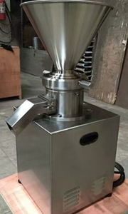 Macchina per macinare il burro di arachidi industriale macchina per la produzione di pasta di mandorle e nocciole di cacao - Product Image 3