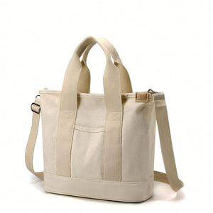 Bolsa de Compras Reutilizable de Algodón Natural Personalizada al por Mayor, Bolsas de Lona de Algodón Natural Recicladas con Logotipo - Product Image 1