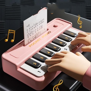 Wholesale <b>Mini</b> Pocket Multi-Functional Electronic Keyboard Piano Toy Plastic Musical Instrument Toy for Kids - Product Image 6