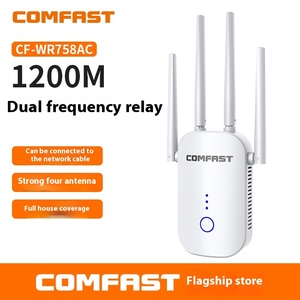 Comfast CF-WR758AC Dual Band 1200M Home Wifi Repeater Tăng Cường Tín Hiệu Khuếch Đại Tường Lửa Chức Năng 4G Cross Border Hot <span class=keywords><strong>Router</strong></span> - Product Image 2