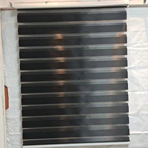 Moderno Inteligente Motorizado Horizontal Eléctrico Poliéster Bambú Persiana Funcionado por batería Filtrado de luz Técnica incorporada Llanura - Product Image 5