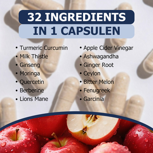 Cápsulas de Vinagre de Sidra de Manzana Directas de Fábrica con Vinagre de Sidra de Manzana para el Cuidado Corporal, Inmunidad y Digestión - Product Image 2