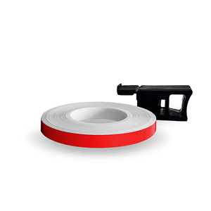 Strumento di tornitura a strisce rosse da 7 mm con ruota applicatore - Product Image 1