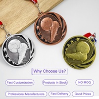 Premios de Baloncesto para Entrenadores de Aptitud Académica de Bádminton, Carrera de Pickleball de Aleación 5k de Guangzhou, Personalizado, Antiguo, Moderno