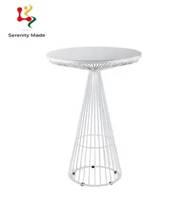 High quality stylish coffee tables events furniture event hire party wedding round metal bar table