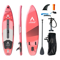 Planche de SUP gonflable solaire marine 10' 10'6'' 11' 11'6'' étanche extra large pour adultes unisexe modèle MU350 PVC Lacs