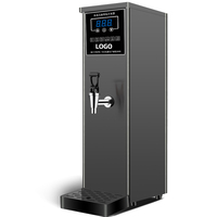 Distributeur d'eau chaude instantanée commercial électrique en acier inoxydable 316 avec élément chauffant et contrôle automatique par micro-ordinateur à chauffage progressif