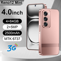 Nueva gran oferta Reno12 Mini teléfono móvil 4GB + 64GB Teléfono inteligente Reno 12 Mini Ligero y elegante Función Android 5G Teléfono inteligente