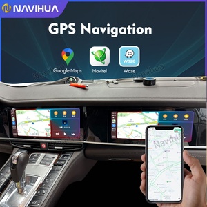 NaviHua Dual <b>Screen</b> Android Car Multimedia Player for Porsche Panamera 2011-2016 CarPlay GPS Navigation Radio Upgrade - Product Image 2