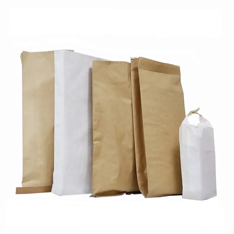 Бумажные Упаковочные пакеты из коричневой бумаги