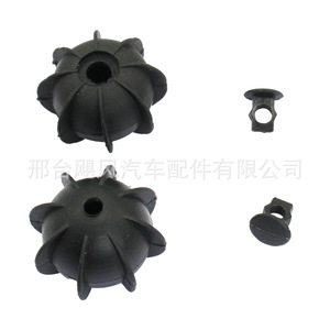 Cuerda de sujeción para la cubierta del maletero del coche, pieza de repuesto de plástico negro para Volkswagen Golf 1K6863447A - Product Image 3