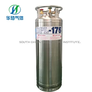 195L oxy lỏng Nitơ Argon CO2 bể chứa dewar đông lạnh Xi lanh khí cho ngành công nghiệp