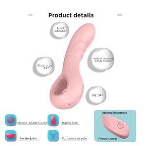 Sosoft de silicona 8 modos de vibración anal vagina masaje consoladores para mujeres vibrador juguetes sexuales - Product Image 3