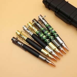Stylo à bille tactique à action par culbuteur camouflage calibre 30 fait à la main pour papa <span class=keywords><strong>mari</strong></span> petit ami professeur - Product Image 4