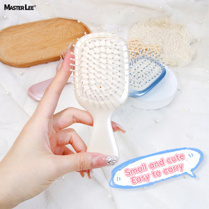 Biểu Tượng Tùy Chỉnh Ba Màu Sắc Abs Bàn Chải Tóc <span class=keywords><strong>Mini</strong></span> Xách Tay Du Lịch Kích Thước Đệm Không Khí Vòng Tip Nylon Răng Da Đầu Massage Bàn Chải Tóc - Product Image 6