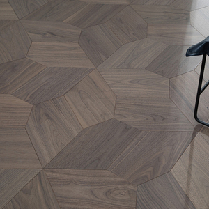 Parquet en bois d'ingénierie multicouche T&G anti-rayures Craftsman EN717-1 Grade ABC 18 mm en chêne blanc pour sous-sol - Product Image 1