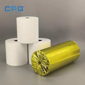 Papel Térmico Blanco Liso de 80x70mm 80x80mm 48gsm para Recibos de Caja Registradora de Restaurante, Rollo de Papel Personalizado OEM al por Mayor del Fabricante - Product Image 1