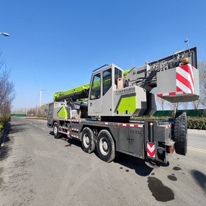 Grue sur camion Zoomlion ZTC250V de marque chinoise de premier plan, d'occasion, 25 tonnes, hauteur de levage de 43 m, adaptée aux travaux d'ingénierie - Product Image 3