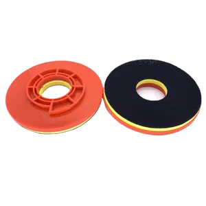 Customizable Snail Lock Plastic Backer Pad Polishing Abrasive Grain in Various Sizes for Metal Polishing